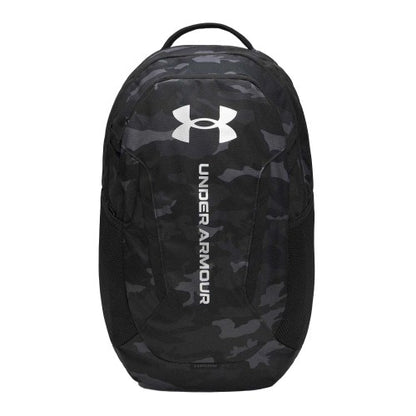 Front - Under Armour Hustle 6.0 Camo Sport Backpack