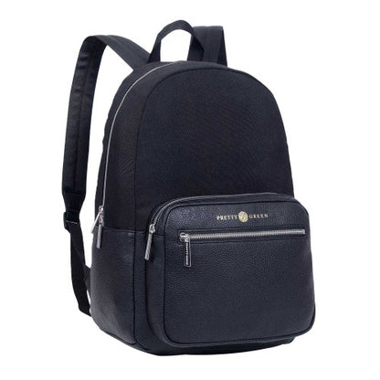 Front - Pretty Green Essentials Logo Backpack