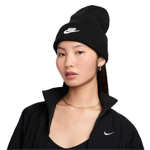 Front - Nike Unisex Adult Futura Wordmark Beanie