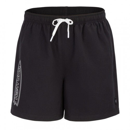 Front - Hot Tuna Mens Relaxed Fit Swim Shorts