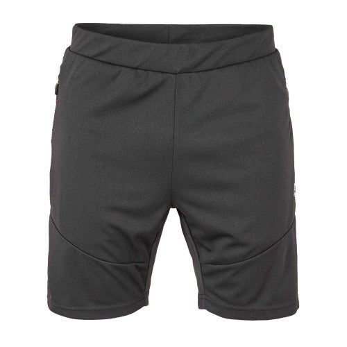 Front - Luke Mens Zip Pocket Slim Shorts