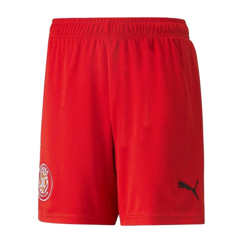 Front - Puma Boys Girona FC Regular Football Shorts