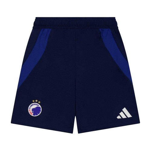 Front - Adidas Childrens/Kids 2024/2025 F.C. Copenhagen Football Shorts
