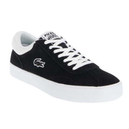 Front - Lacoste Unisex Adult Trackserve Suede Trainers