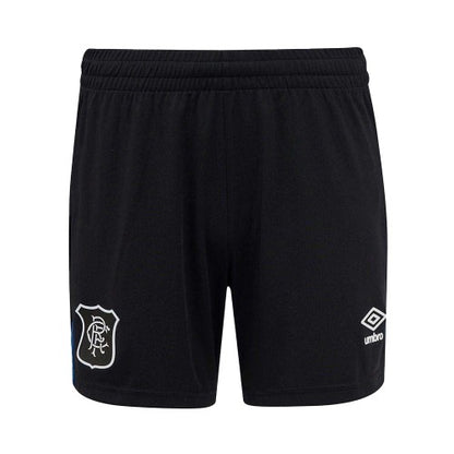 Front - Umbro Childrens/Kids 2025/2026 Rangers FC Third Shorts