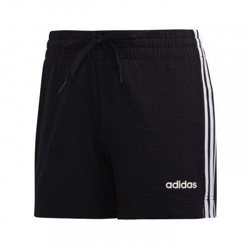 Front - Adidas Womens/Ladies Essentials 3 Stripes Slim Shorts
