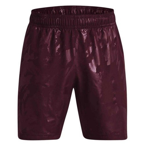 Front - Under Armour Mens Tech Woven Embossed Shorts