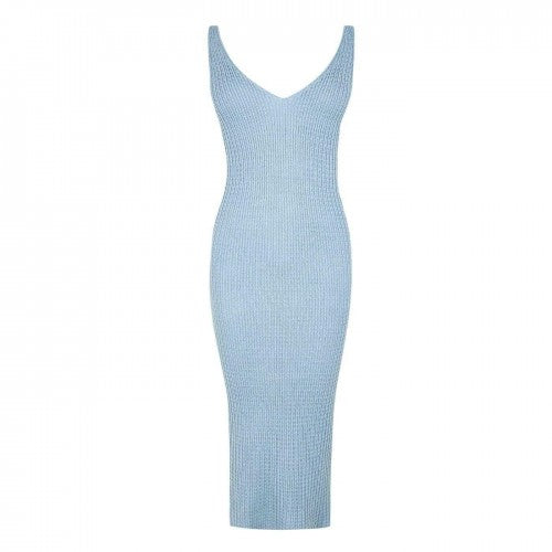 Front - Jack Wills Womens/Ladies V Neck Sleeveless Slip Dress