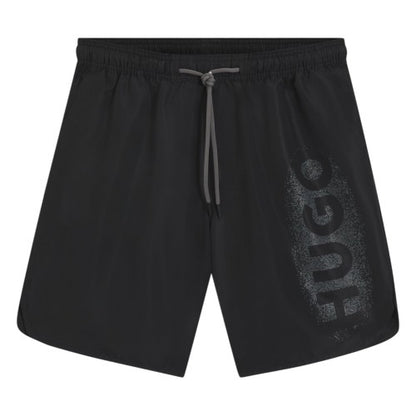 Front - Hugo Mens Spray Quick Dry Swim Shorts