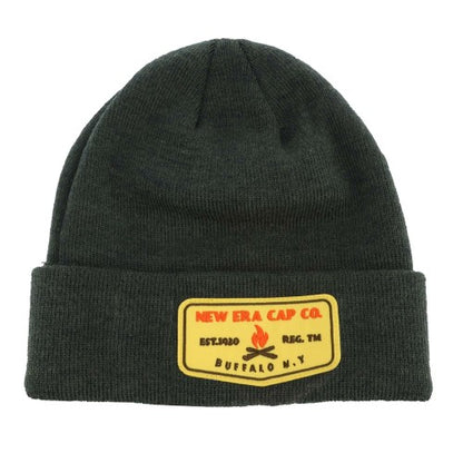 Front - New Era Knitted Turned Up Cuff Beanie