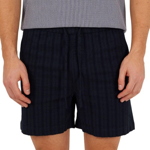 Front - Brave Soul Mens Woven Elasticated Track Shorts