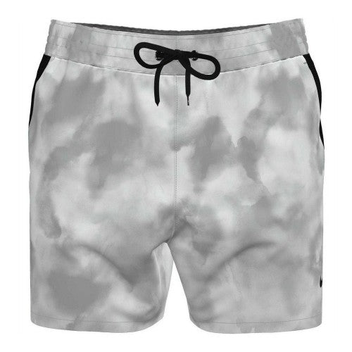 Front - Nike Mens Volley Cloud Print Snug Fit Swim Shorts