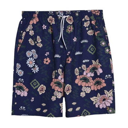 Front - Farah Mens Colbert Floral Swim Shorts
