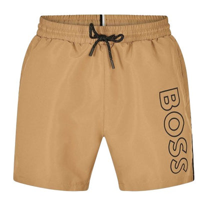 Front - Boss Mens Starfish Swim Shorts