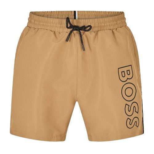 Front - Boss Mens Starfish Swim Shorts