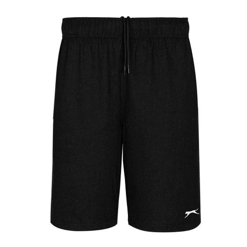 Front - Slazenger Mens Cotton Blend Casual Jersey Shorts