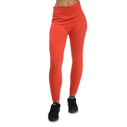 Front - Adidas Womens/Ladies Seamless Yoga 7/8 Leggings