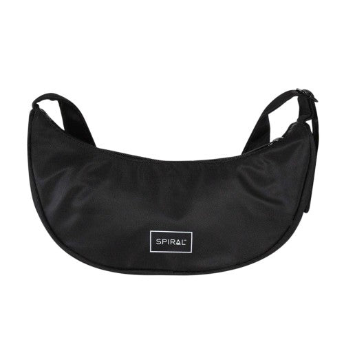 Front - Spiral Cali Crescent Shaped Everyday Crossbody Bag