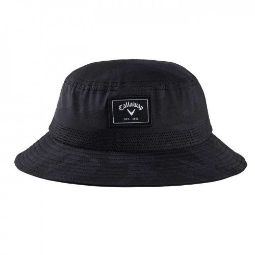 Front - Callaway Unisex Adult Camo Golf Bucket Hat