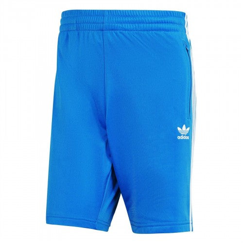 Front - Adidas Mens Firebird Elasticated Waist Relaxed Fit Shorts