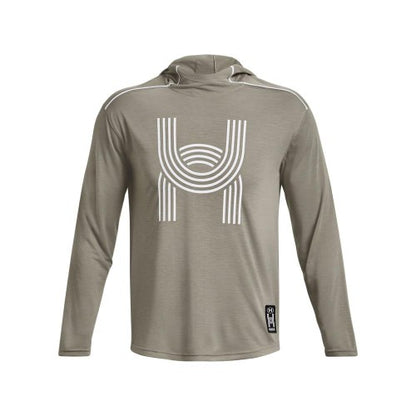 Front - Under Armour Mens Run Everywhere Hoodie