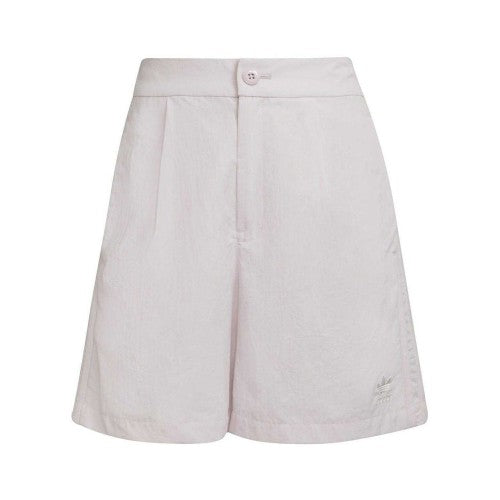 Front - Adidas Womens/Ladies Originals Pleated Relaxed Fit Chino Shorts