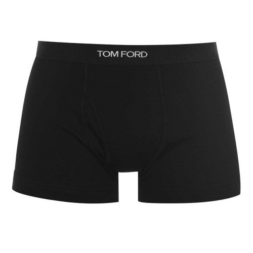 Front - Tom Ford Mens Cotton Jersey Boxer Shorts