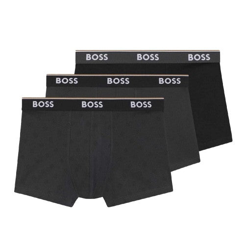 Front - Boss Mens Boxer Briefs (Pack of 3)