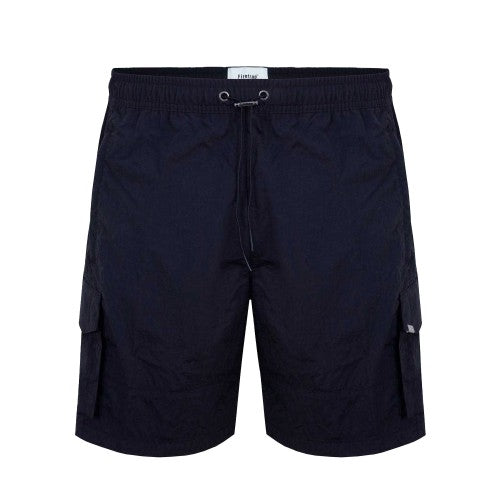 Front - Firetrap Mens Elasticated Waist Cargo Shorts