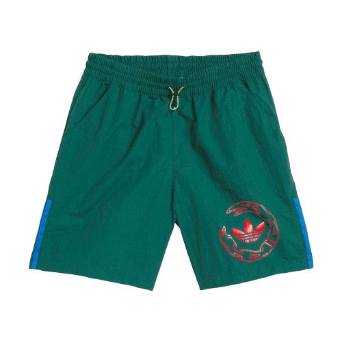 Front - Adidas Unisex Adult Originals Loose Fit Board Shorts