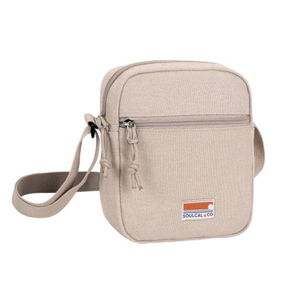 Front - SoulCal Mini Cotton Crossbody Bag