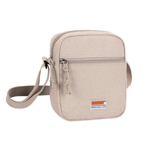 Front - SoulCal Mini Cotton Crossbody Bag