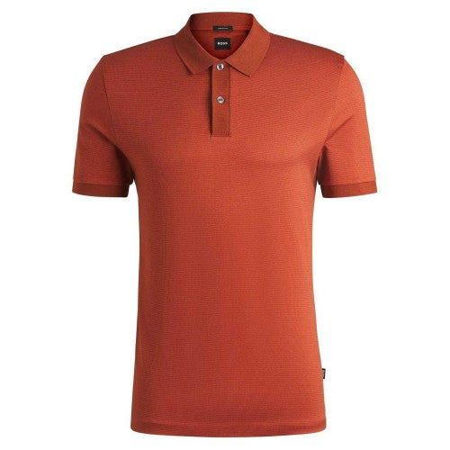 Front - Boss Mens Parlay Technical Polo Shirt