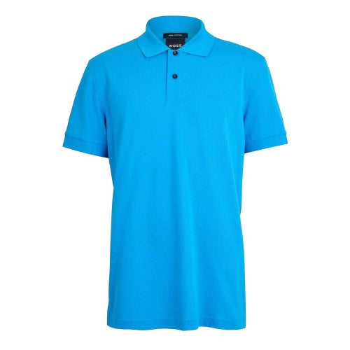 Front - Boss Mens Firenze Cotton Polo Shirt