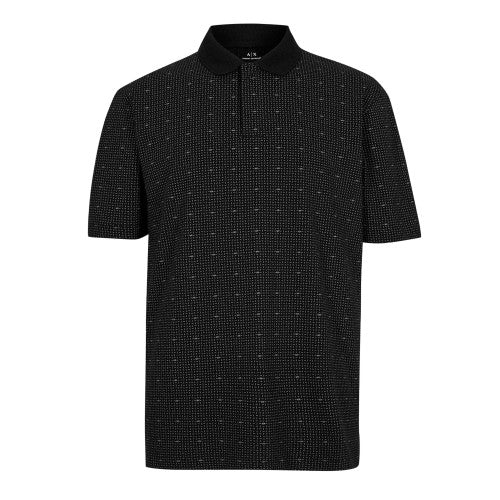 Front - Armani Exchange Mens Polo Shirt