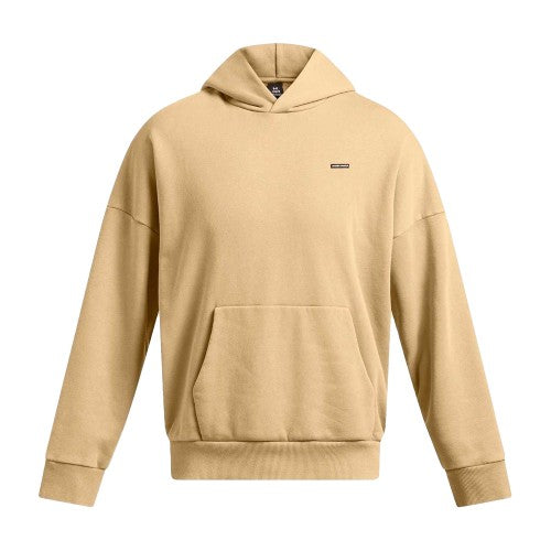 Front - Under Armour Mens Relaxed Fit Drop Sleeve Hoodie