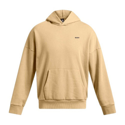 Front - Under Armour Mens Relaxed Fit Drop Sleeve Hoodie