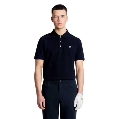 Front - Lyle & Scott Mens Short-Sleeved Golf Polo Shirt