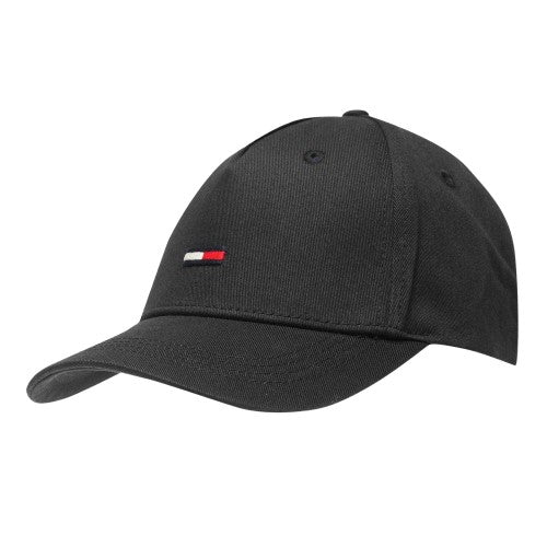 Front - Tommy Jeans Flag Logo Organic Cotton Baseball Cap