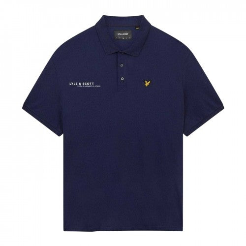Front - Lyle & Scott Mens Ordinate Short-Sleeved Polo Shirt