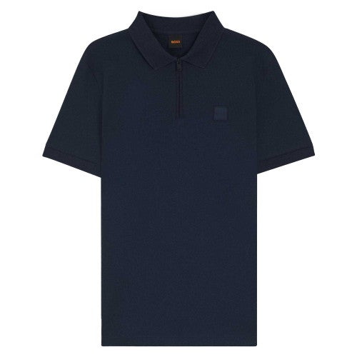 Front - Boss Mens Regular Short-Sleeved Polo Shirt