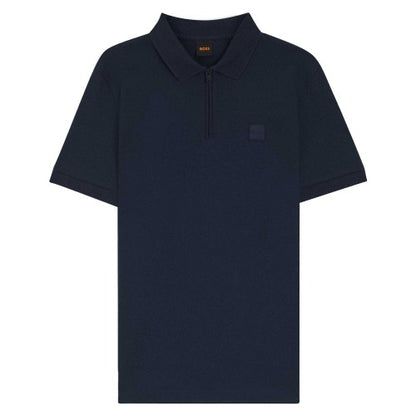 Front - Boss Mens Regular Short-Sleeved Polo Shirt