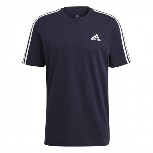 Front - Adidas Mens Essentials Stripes T-Shirt