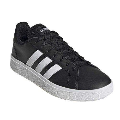 Front - Adidas Mens Grand Court Base 2.0 Trainers