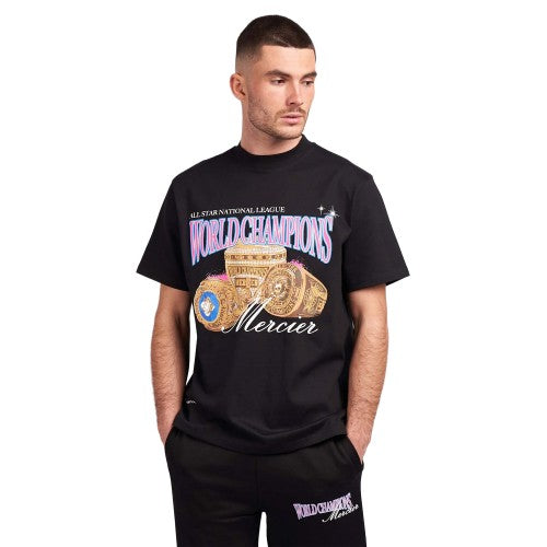 Front - Mercier Mens World Champion T-Shirt