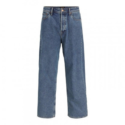 Front - Jack And Jones Mens Denim Baggy Jeans