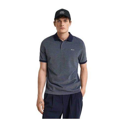 Front - Gant Mens Regular Short-Sleeved Polo Shirt