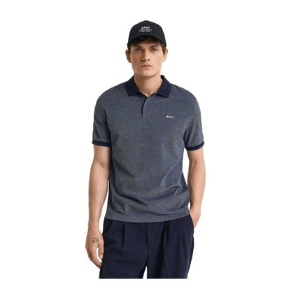 Front - Gant Mens Regular Short-Sleeved Polo Shirt