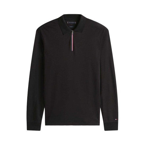 Front - Tommy Hilfiger Mens Long-Sleeved Polo Shirt