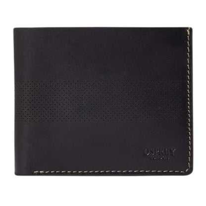 Front - Osprey Arthur Perforated Leather Card Holder